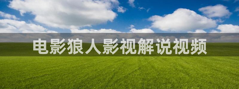 www.秋霞电影网：电影狼人影视解说视频
