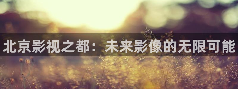 秋霞高清在线播放：北京影视之都：未来影像的无限可能
